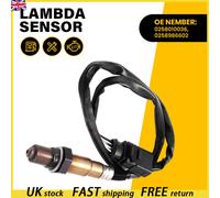 Lambda Sensor fits SEAT LEON 1P1 Post Cat 1.4 1.6 05 to 12 Oxygen Genuine Bosch