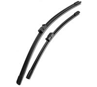 Fits VW Polo 2001 to 2005 Windscreen Wiper Blades Front Set 22" 18" | 55.9 cm + 45.7 cm Set, Side Lock Attachment, High Elastic Durable Rubber, Easy Installation,1 Year Warranty