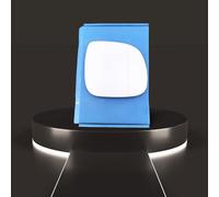Fits VW Transporter T5,Caravelle, Amarok 2010-2024 Convex Wing Mirror Glass - Right Hand (UK Driver Side) with Self-Adhesive Backing for Quick and Easy Installation.