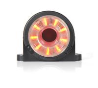 Fits WAŚ 526 W25WW Side marker 526 W25WW Outline marker lights L/R; Black/Orang