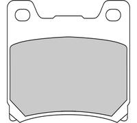 FITS YAMAHA BT 1100 Bulldog (RP05) 2002-2007 Rear Brake Pad Mid-Metallic ECO/EV