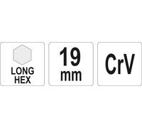 Fits YATO NARZDZIA YT-05446 HEX KEY LONG 19.0 MM ⭐UK Stock⭐