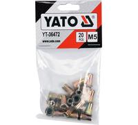 Fits YATO NARZDZIA YT-36472 THREADED STEEL RIVET NUTS M5, 20PCS ⭐UK Stock⭐