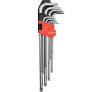 Yato Professional torx YT-0512 - Key 9pcs Long T10 Cr-v