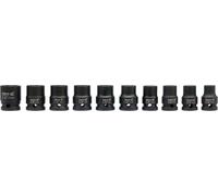 Yato Professional Impact Power Impact Wrench Socket Set 1/2" Short 10PCS 10-22mm