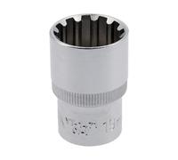 Fits YATO YT-1471 SPLINE socket 1/2" 19x38mm short