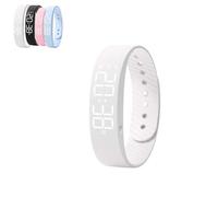 Fitsleeps Alarm Clock Watch, Fitsleeps Wake-Up Alarm - Pro Version, 2025 New Silent Vibration Wake Up Wristband,Silent Vibration Wake-Up Wristband for Deep Sleepers,Snooze-Free Smart Watch (White)