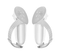 FiTspi 1 Pair Controller Grips Cover for Meta Quest 3/3S, Replacement Handle Strap for Oculus Quest 3 VR Accesories, Anti-slip Controller Straps with Adjustable Knuckle Straps