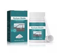 FiTspi 100g Cerium Oxide Glass Polishing Powder, Window Windscreen Windshield Scratch Remover Repair, Waxing Polish Pad Cerium Oxide, Scratch Repair Kit for Deep Cleaning Removal Repair Tool