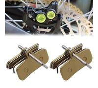 FiTspi 2 Set Motorcycle Front and Rear Brake Pads for Sur Ron Surron Light Bee X/S X160 X260 Talaria Sting MX3 MX4, Durable Electric Dirt Bike Brake Pads Motorcycle Parts