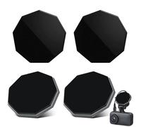 FiTspi 4Pcs Adhesive Metal Discs Replacement for Garmin Magnetic Dash Cam Mount, Strong Sticky Pads Compatible with Garmin Mini 2/Mini 3/45/46/47/55/56/57/65W/66W/67W/Tandem/Speak Plus Part