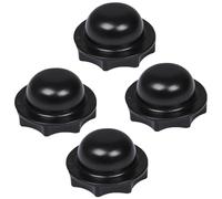 FiTspi 4Pcs Inflatable Hot Tub Hole Plug, Filter Stopper Cap Replacement for Lay Z Spa Accessories, Water Stopper Caps for Bestway P6575