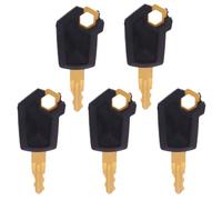 FiTspi 5Pcs Heavy Equipment Ignition Switch Key 5P8500 for Caterpillar CAT Excavator Loader Compact Loader Grader Digger Bulldozer Dump Truck