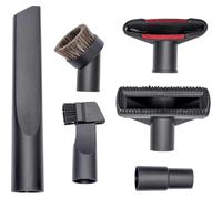 FiTspi 6Pcs Vacuum Cleaner Attachments Heads Compatible with Henry Hoover | Includes Crevice, Upholstery, 2in1 Tool,Mini Brush, Round Brush, Adapter, Vacuum Tool With 35mm to 32mm Adapter for Sofa, Car