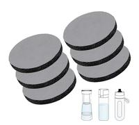 FiTspi 6Pcs Water Bottle Filter Discs Microdisc Filters Compatible with Brita Fill & Go, Water Filtesr Discs Reduces PFAS, Chlorine, Microparticles, Other Impurities