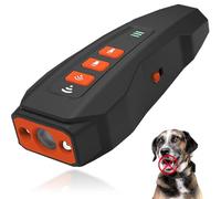 FiTspi Anti Barking Device for Dogs, Ultrasonic Bark Stopper & Dog Barking Deterrent with 3 Modes, 3 in 1 Handheld Waterproof Dog Training Control Tool, Safe Dogs Trainer for Indoor Outdoor Use