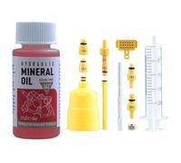 FiTspi Brake Bleed Kit with Mineral, Bicycle Brake Fluid, 60ml Hydraulic Disc MTB Bike Brake Bleeding kit, Hyaraulic Disc Brake Repair Tools for Shimano,TEKTRO, MAGURA