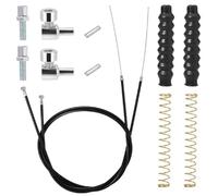 FiTspi Brake Cable Kit Drive Rollator Replacement Parts, 45 Inch Brake Walker Cable, Universal Cable Drive Walker Parts for Folding Wheelchair Rollator