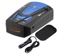 FiTspi Car Radar 16 Band V7 GPS Speed Police Safe Detector, Stay Informed on the Road with 360° Laser Detection, Voice Alerts, and GPS Accuracy for Comprehensive Road Safety Awareness