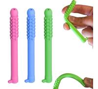 FiTspi Chewable Essential Oil Breath Stick for Aromatherapy on The Go, Silicone Essential Oil Breather Sticks, Chewable Puffer for Focus,Clear Respiratory Function