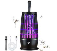 FiTspi Mosquito Killer Lamp, USB Rechargeable Electric Portable Camping Lamps with Night Light, 360° Attract Bug Zapper for Flying Insect Control Lamp, Outdoor & Indoor Mosquito Killer Lamp