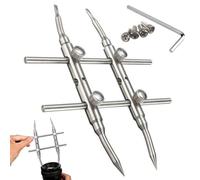 FiTspi Stainless Steel Lens Spanner Wrench, Camera Wrench Opening Tool, Lens Repair Tool for Most DSLR Cameras