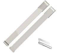 fitspur Waterproof Hydroknit Replacement Bicep Band(40cm),Compatible with WHOOP 5.0 WHOOP MG Life (Light gray, one+peak)