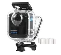 FitStill 40M/131FT Waterproof Protective Case is only suitable for Go Pro Max 2, optical glass lens dustproof and waterproof protective case, underwater diving housing, Max 2 accessories