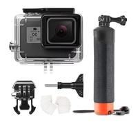 FitStill 60M/196FT Underwater Waterproof Protective Case for Go Pro Hero 7/6/5/2018 Black, Includes Floating Hand Grip，Accessory Kit