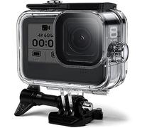 FitStill 60M/196FT Waterproof Case for Go Pro Hero 8 Black, Protective Underwater Dive Housing Shell with Bracket Accessories