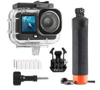FitStill 60M/196FT Waterproof Housing for DJI OSMO Action 6, Waterproof Housing + Buoyancy Handle for Underwater Shooting DJI Action 6 Protective Accessories