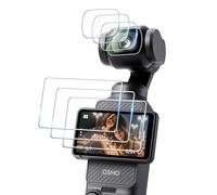 FiTSTILL Tempered Glass Screen Protector for DJI Osmo Pocket 4/Pocket 3, Anti-Reflective, Ultra-Clear, Scratch-Resistant Lens Pocket4 Accessories