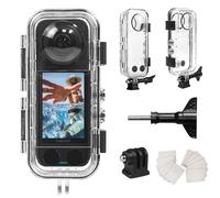 FitStill Waterproof Case for Insta 360 X4 Waterproof 40M HD Optical Glass Lens X4 Diving Housing Underwater Photography All-Round Protection Compression, X4 Accessories
