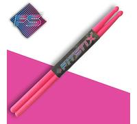 FITSTIX™ Drumsticks for Fitness & Aerobic Workout Classes, High Quality Drum Sticks, Strong and Light Weight design make a fun addition to any exercise routine or class. (UV PINK without PowerGrip)