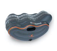 New Image FITT Curve Inflatable Total Body Workout System - Core Strength, Balance & Flexibility Trainer with Resistance Bands & Exercise Guide - Portable Home Fitness Platform