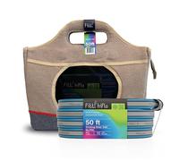 FITT HiFlo Water Hose 50ft, Multipurpose Garden Hose with Bag, Easy to Use and Long-lasting Performance