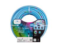 FITT NTS Jeans 3/4" (19mm) 25m - Strong and malleable Light Blue Garden Watering Hose for Intensive Use, Featuring Exclusive Technologies