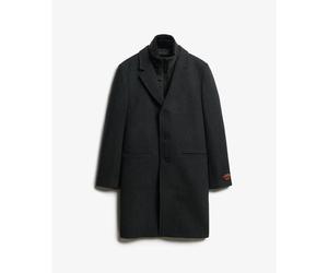Fitted city coat 2 in 1 Superdry Noir M