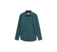 Fitted Printed Long Sleeve Shirt Tom Tailor Vert XL