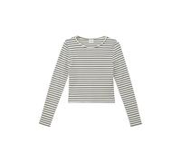 Fitted Ribbed Short Sleeve T-Shirt for Girls s.Oliver Bleu 11/12 years