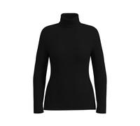 Fitted Roll Neck Long Sleeve Split Cuff Top Women COMMA Noir 44