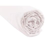 Fitted Sheet 90 x 140 cm 100% Organic Cotton for Children | White | Soft & Pleasant | Stretchy & Breathable | Healthy Sleep | Brand Easy Dort | Oeko-Tex Certified | Made in Europe
