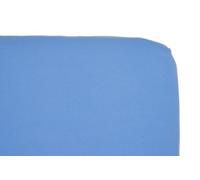 FITTED SHEET COTBED 100% COTTON MOSES BASKET CRIB COT/COT BED BABY FOR LITTLE ONES (Blue, 140 x 70cm (Cot Bed))