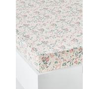 Fitted Sheet for Children, Victoria white/print