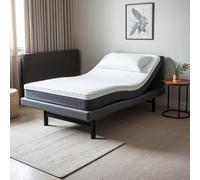 Fitted Sheet for Electric Adjustable Bed, 76 x 198 cm, 2ft 6ins x 6ft 6ins) 180 Thread Count Cotton Blend Percale. (Ivory)