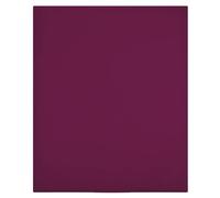 Fitted Sheet Jersey 100% Cotton Bordeaux 180x200 cm Deep Pocket Soft Stretch