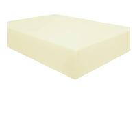 Fitted Sheet Queen 18 Inch Deep Pocket Long Staple Cotton 800 Thread Count 1 Fitted Sheet Only Soft Breathable Sateen Weave Elastic All Around The Mattress Ivory Solid