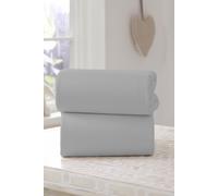 Clair De Lune 'Fitted Sheet Twin Pack' in Grey | Size: Cot Clair De Lune Grey Cot