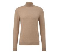 Fitted Turtleneck Knit Jumper QS Marron XL