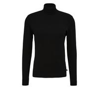 Fitted Turtleneck Knit Jumper QS Noir 2XL